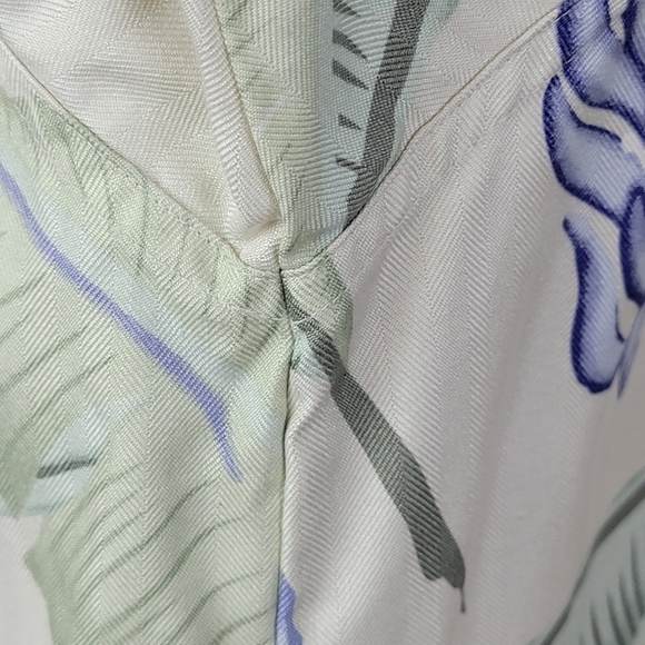 Tommy Bahama Multi Color Print Silk Short Sleeve Button Down Camp Shirt Sz L - Picture 5 of 10